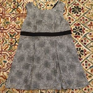 Yellow Star Plus Size Dress in Black and White 4X